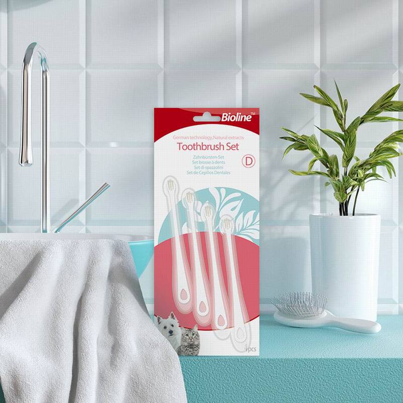 Bioline Cat Small Head Toothbrush Wholesale Manufacturer Direct Sales Cross-Border Direct Supply