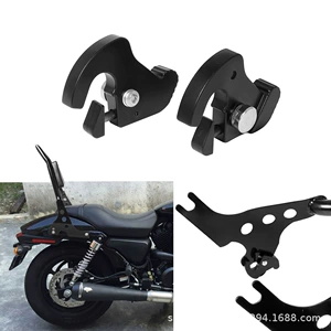 Harley Cruise Prince motosiklet baqaj rəfi, arxa dayaq, sürətli sökülmə aksesuarları