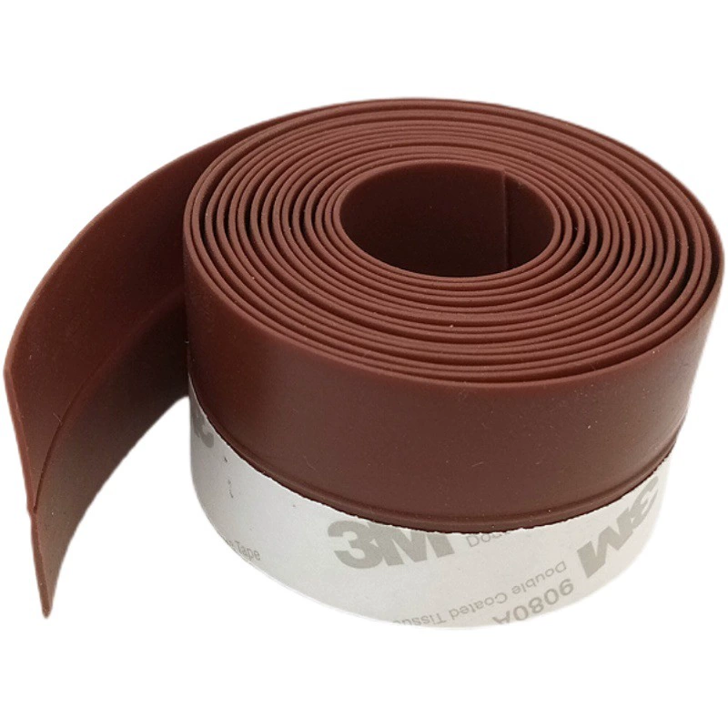 Уплотнительная лента для дверных проемов, звукоизоляционная лента для нижней части дверей спальни, самоклеящаяся лента для защиты от насекомых и ветра, износостойкая самоклеящаяся уплотнительная лента для стеклянных дверей и окон