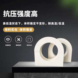 聚氨酯管托高密度PU保冷管道防腐垫木镀锌铁卡PE中央空调固定木托