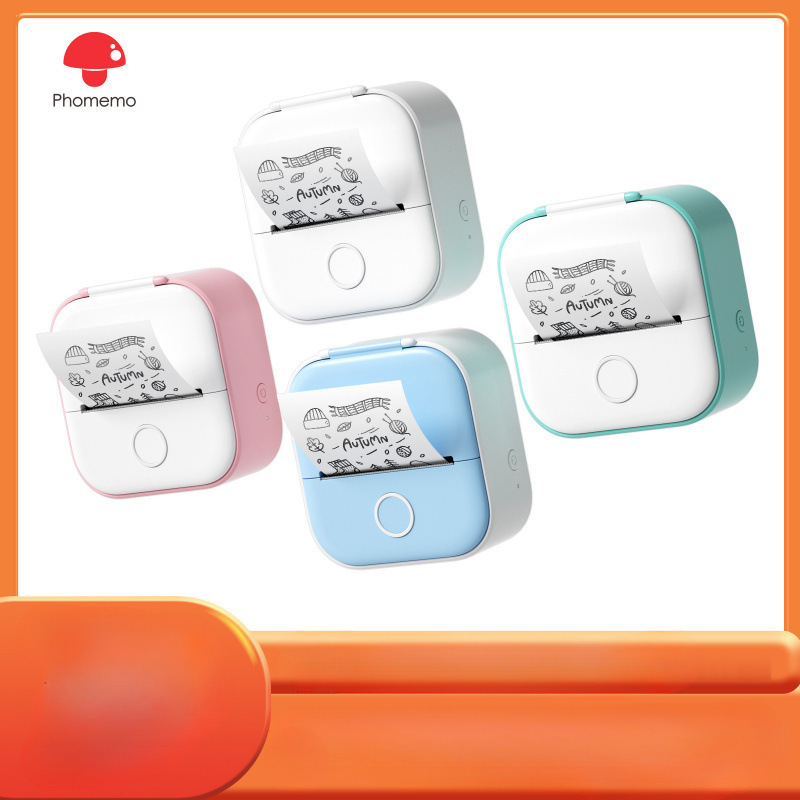 Phomemo Thermal Mini Printer Small Home Portable Bluetooth Mobile Phone Label Error Printer