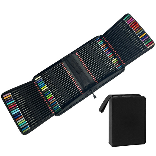 Cross-border e-commerce 120-color oil-based colored pencil set professional art 72-color colored pencil sketching drawing colored pencils