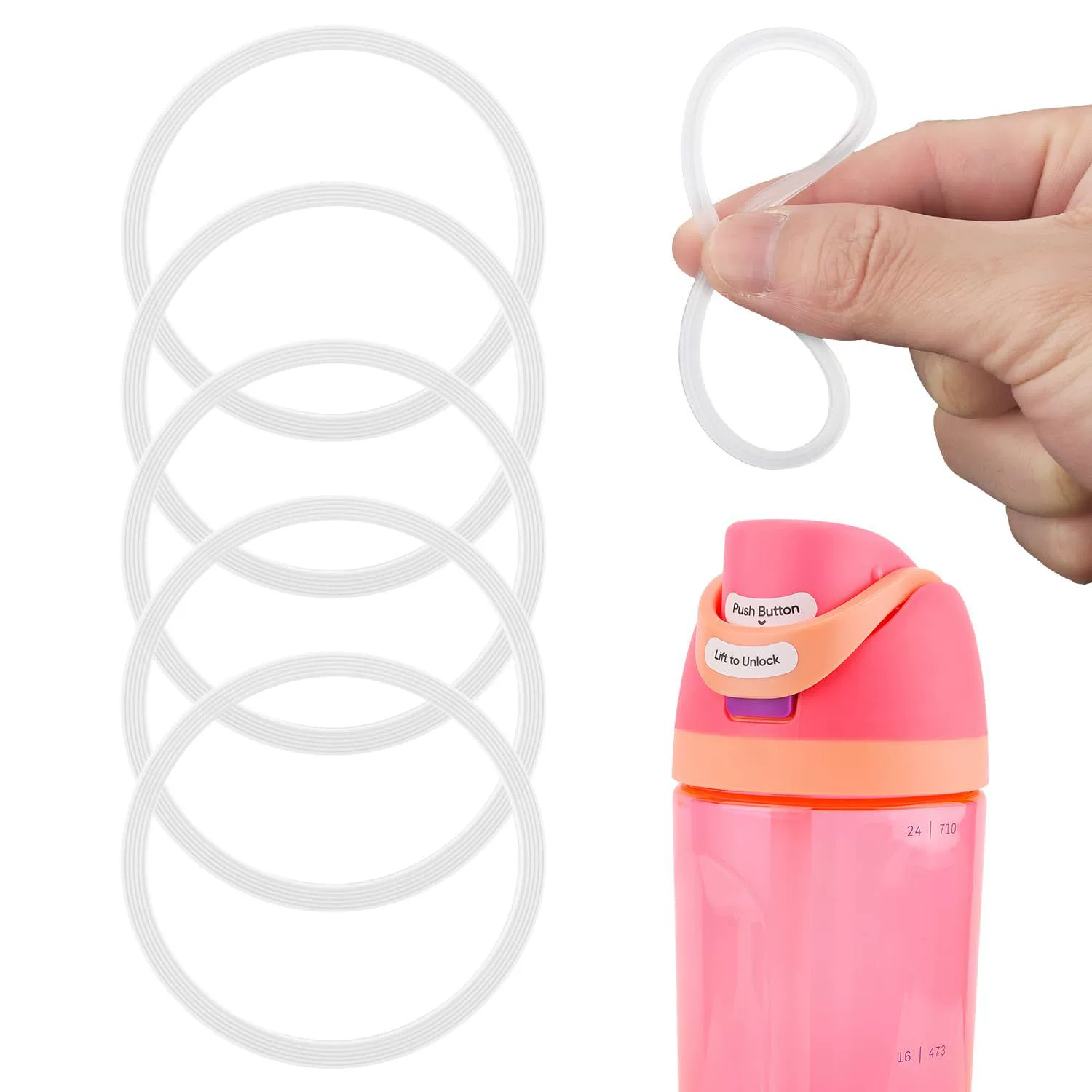 Уплотнитель для бутылки воды, замена для Contigo Owala FreeSip Thermoflask термоса