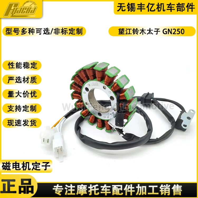 Wangjiang Suzuki Prince мотоцикл GN250 катушка зажигания Wangjiang 250 магнето катушка катушки статора