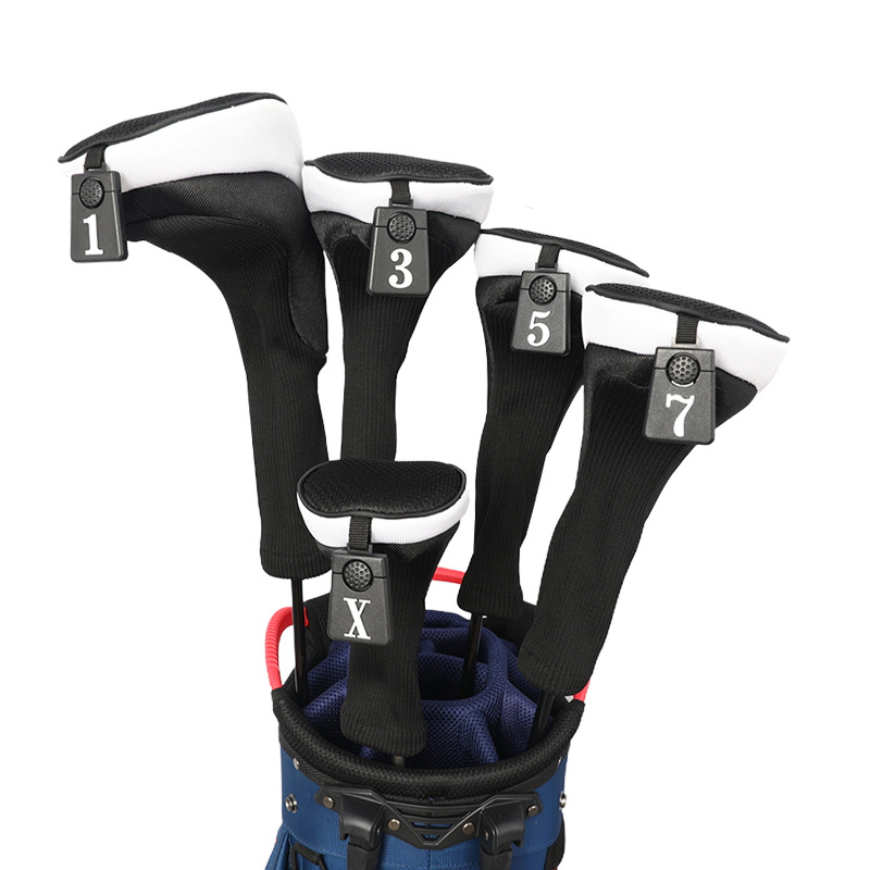 Juego de poste de golf transfronterizo, juego de poste de madera, juego de sombrero de madera No. 1, juego de poste de madera de calle, juego de poste de golf, juego de protección de golf