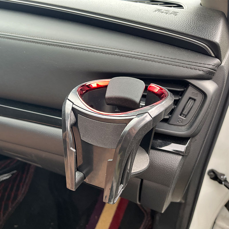 新しい多機能ウォーターカップホルダー車のドリンクホルダー車の空気出口携帯電話ホルダー灰皿固定ラック|undefined