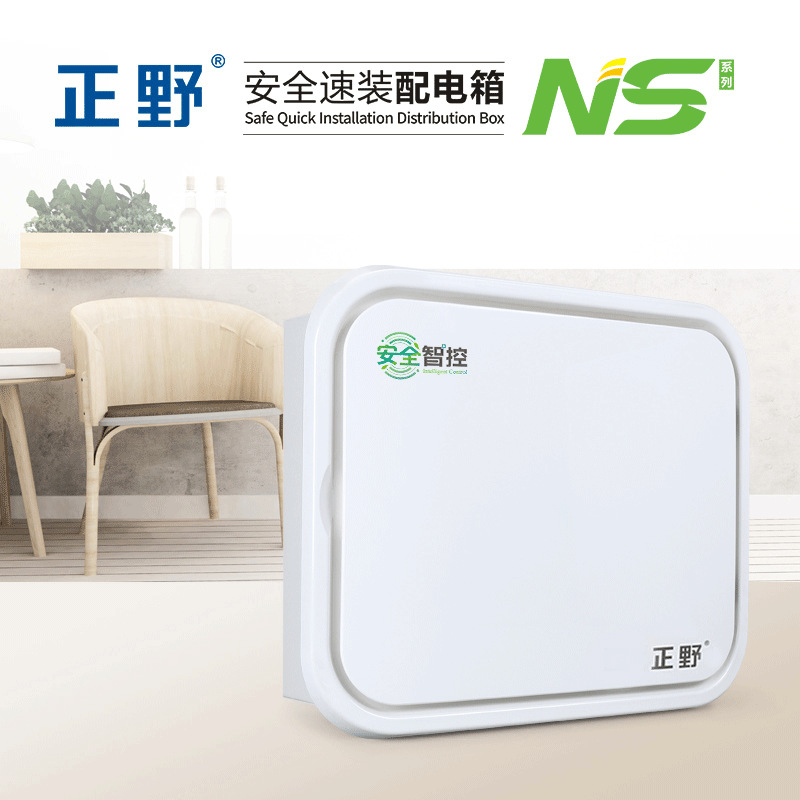 【正野】NS系列半塑/全塑13位家用强电箱漏电保护暗装布线电箱