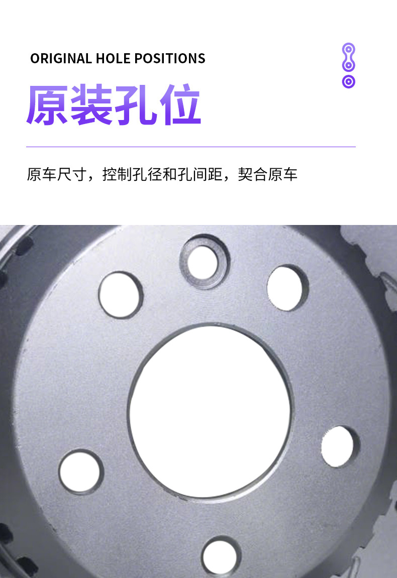 Manufacturer wholesale of auto parts, brake discs and brake drums suitable for Toyota Corolla models