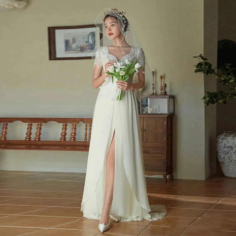 Французское легкое свадебное платье Super Xiansen свадебное путешествие