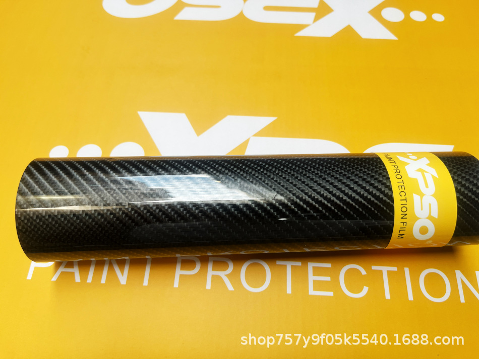Car Carbon Fiber Film Imported Tpu Color Changing Film High Gloss 5D Paint Protective Film Carbon Fiber Self-Healing Film Ppf