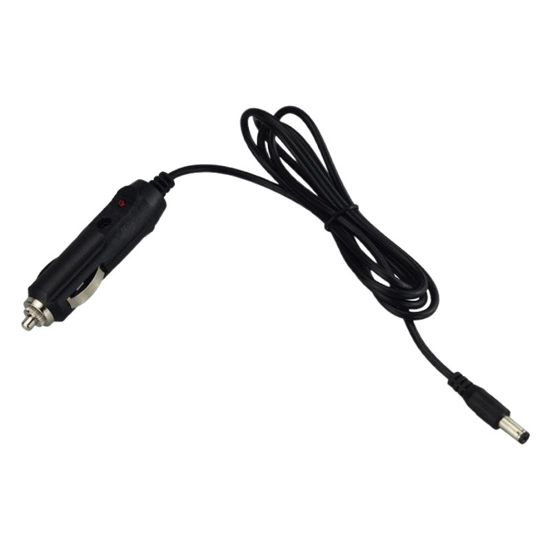 Car cigarette lighter to DC plug with light Bakelite DC female cigarette lighter car air pump kettle power cord protection