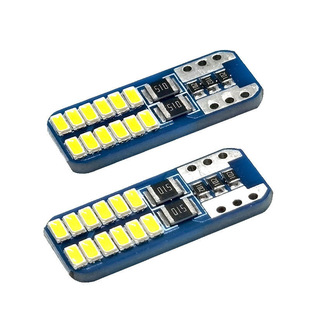 Cross-Border Hot-Selling Car Led Width Indicator Light Canbus T10-3014-24 Light Decoding W5W Reading Light License Plate Light