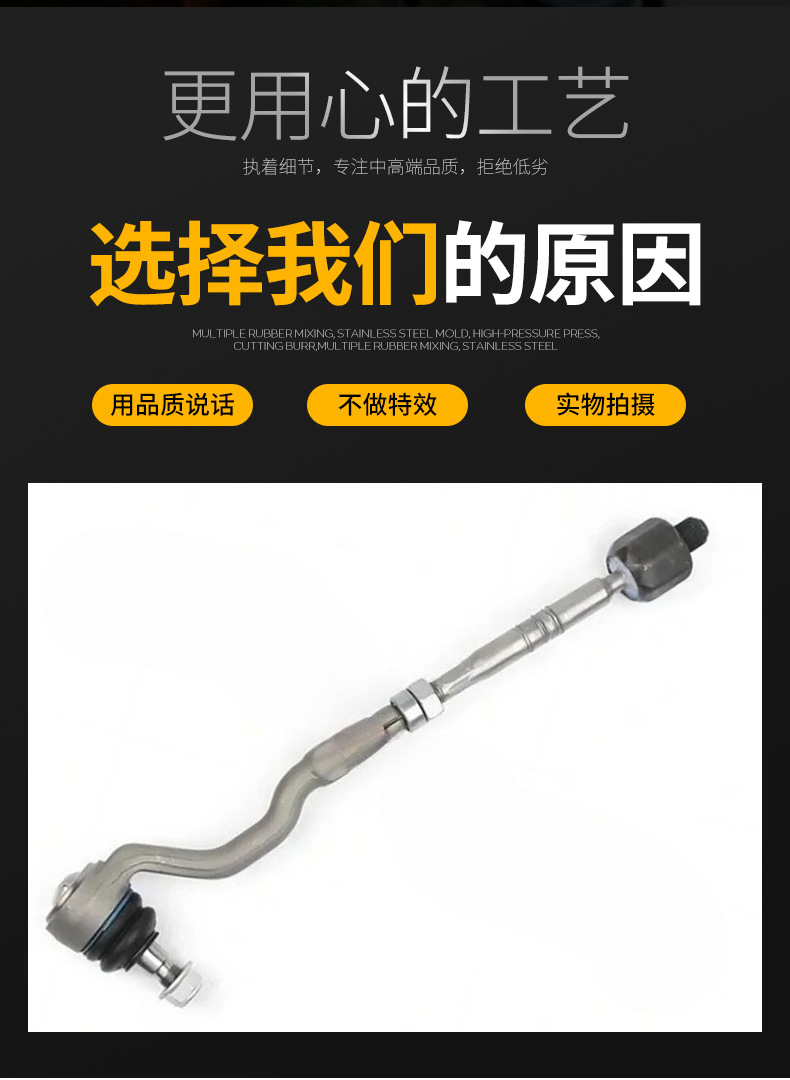 B-Mw X5 X6 Tie Rod Assembly L/R32106793496
