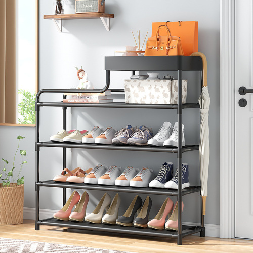 Shoe rack for home rental door simple shoe rack wholesale multi-layer dormitory storage shoe cabinet small assembled shoe rack