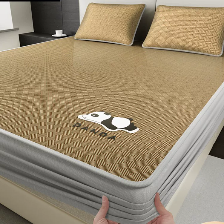 Summer silk mat, sheet, mattress for mother and baby, protective cover, set, 3 piece set