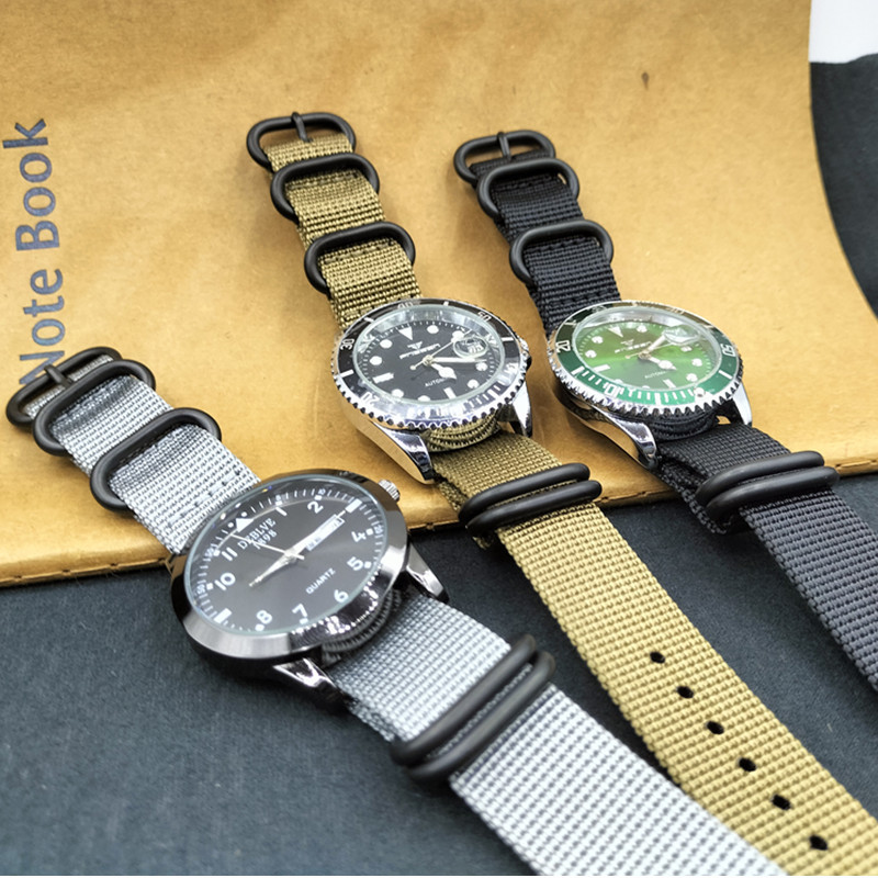 Spot supply thick high-grade nylon strap ZHLU 18/19/20/21/22/23/24/26/28