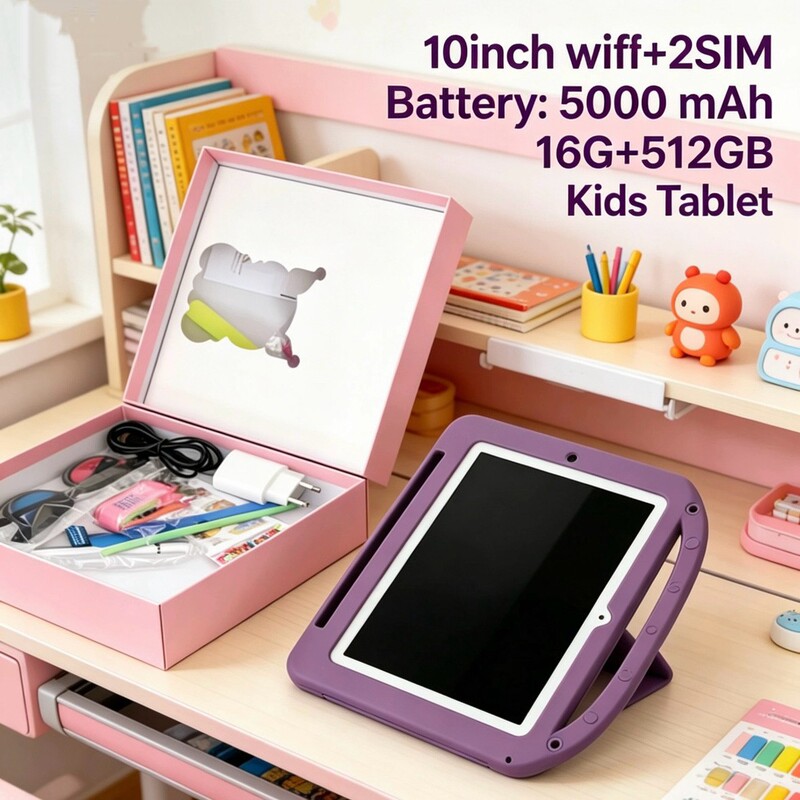 Export 10Inch Kids Tablet Pc Android 2Sim 5000Mah 平板电脑Ta