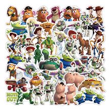 新款玩具总动员50张贴纸笔贴纸儿童卡通趣味涂鸦贴纸个性车贴批发