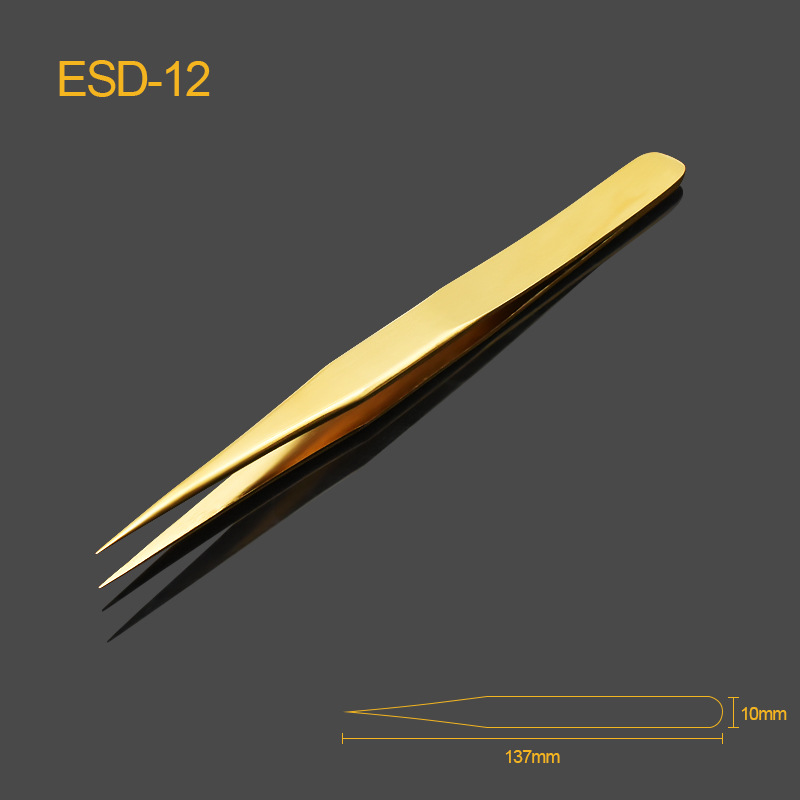 티타늄 12 핀셋 (행 백 포장)