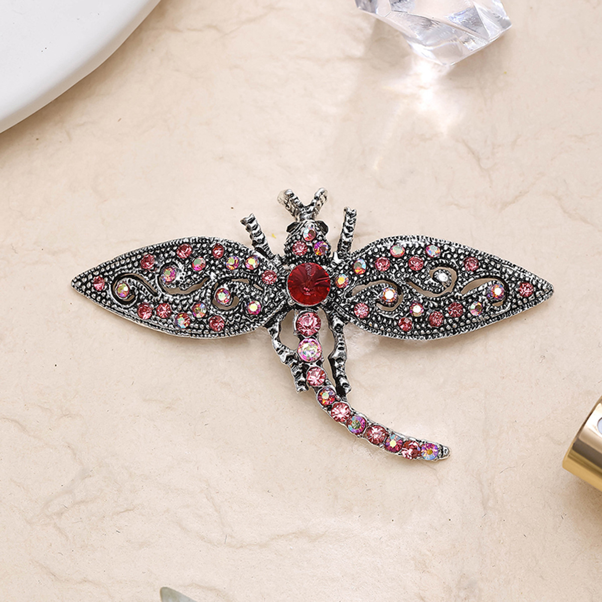 small retro brooch