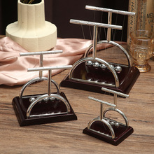 牛顿摆摆球平衡球撞珠办公桌面摆件创意现代简约个性减压装饰摆设