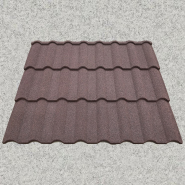 别墅、高档住宅屋面瓦彩石金属瓦米兰瓦铝合金