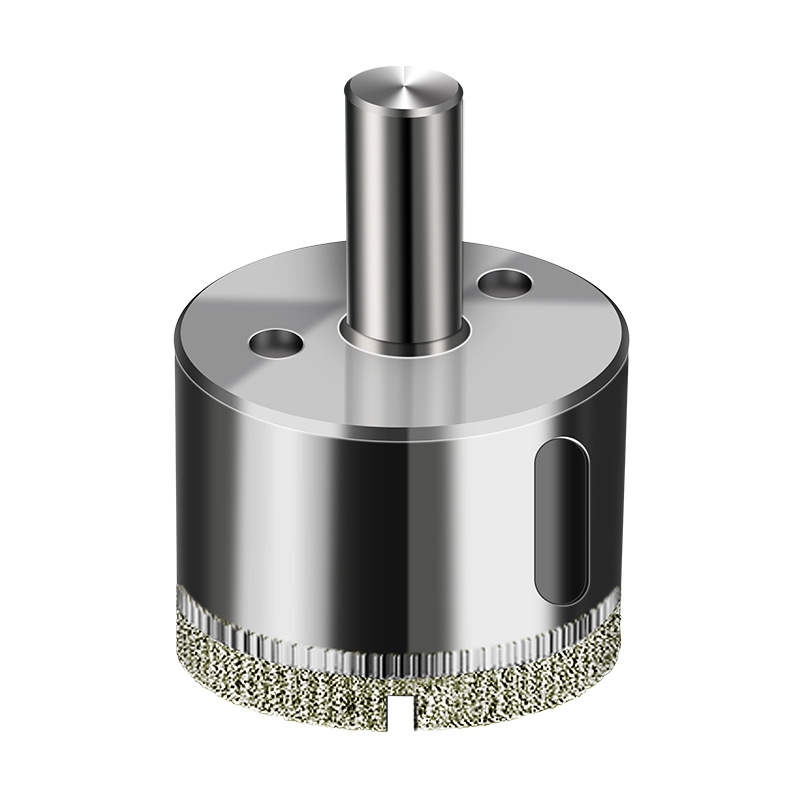 Azulejos perforadores de vidrio perforación conjunto de broca rotativa aleación redonda jade mármol cerámica abertura artefacto