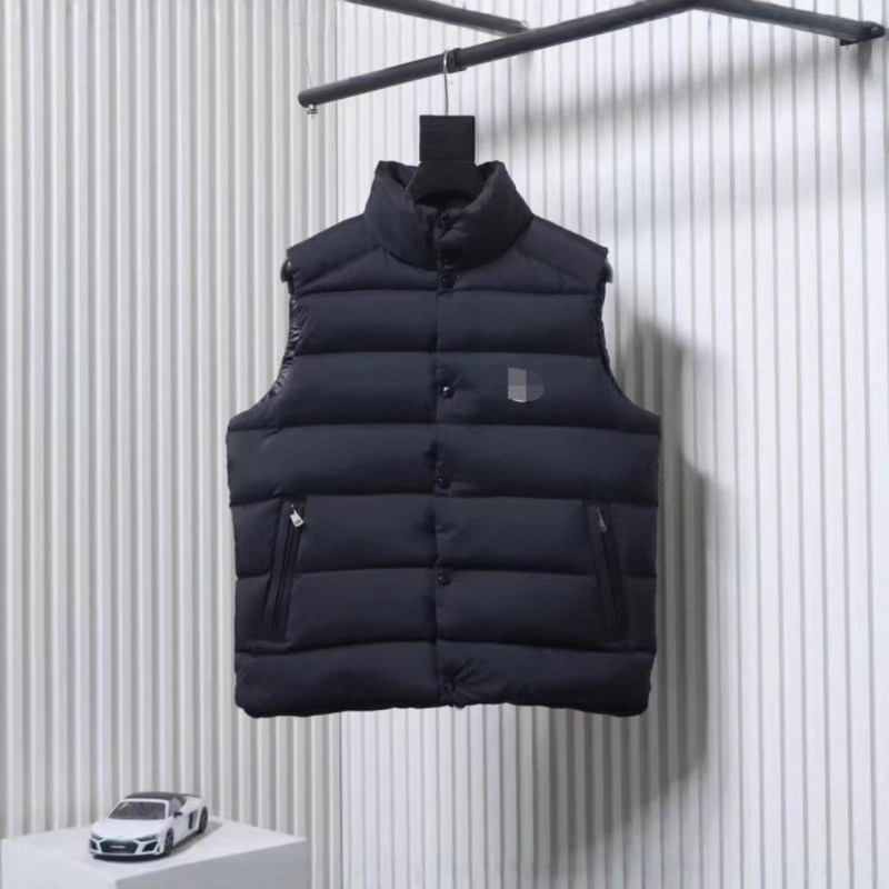 Putian Pure Original Mengjia down Vest New Matte Style for Men and Women Couples Autumn and Winter Fashion Commuter Vest Jacket