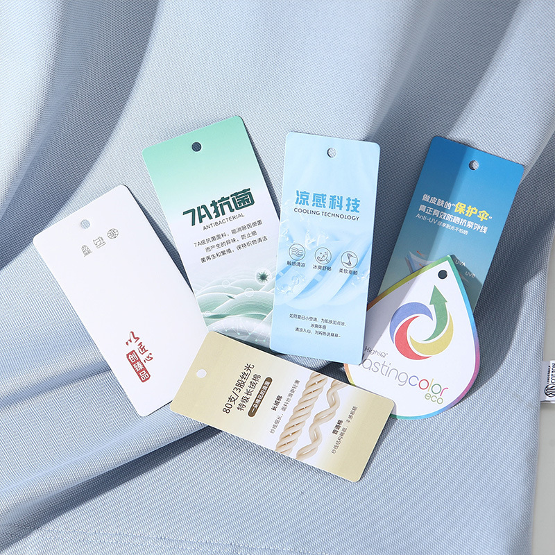 Luz de lujo 80 7A antibacterianos tres hilos de algodón de seda largo transfronterizo hombre polo de manga corta ropa de trabajo personalizada