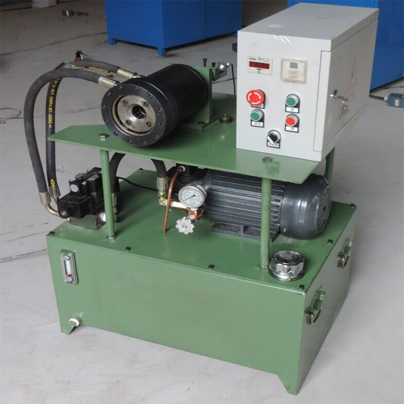 Полностью автоматическая гидравлическая машина для усадки труб, машина для отдачи тепличных труб, простое управление