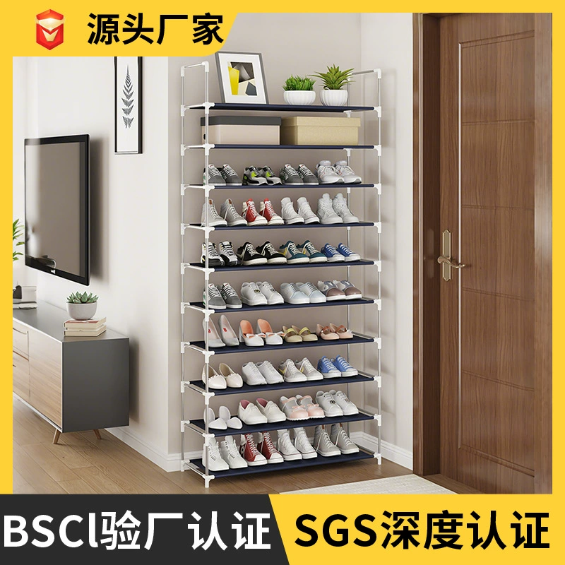 Shoe Cabinet Multi-tier Shoe Rack Simple Home from Yomiego