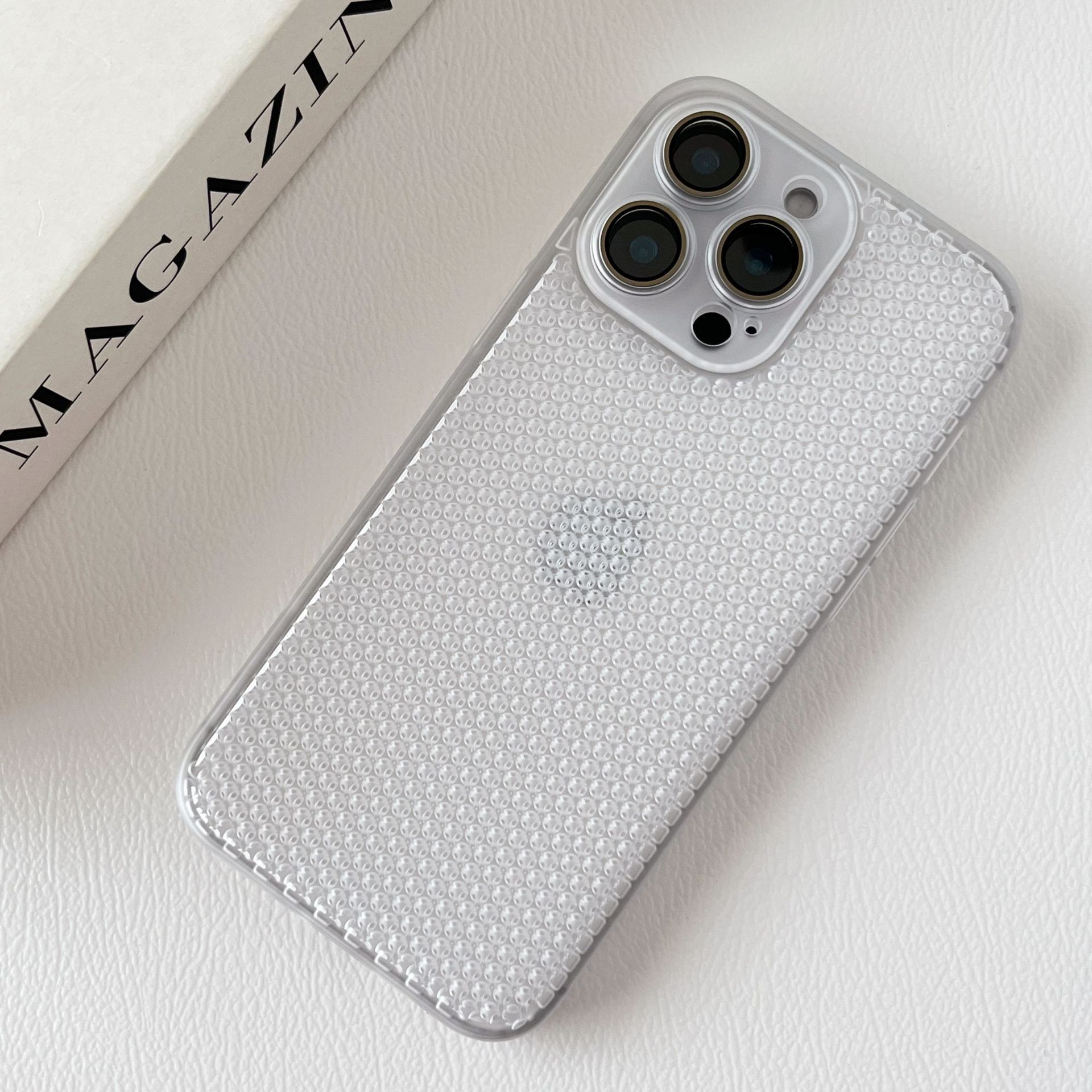 Disipación de calor transparente sueño malla modo