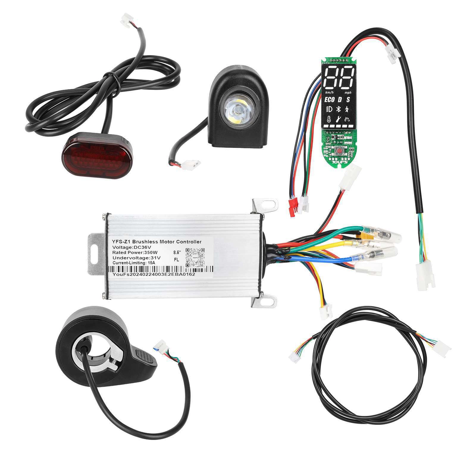 Universal electric scooter, controller, set