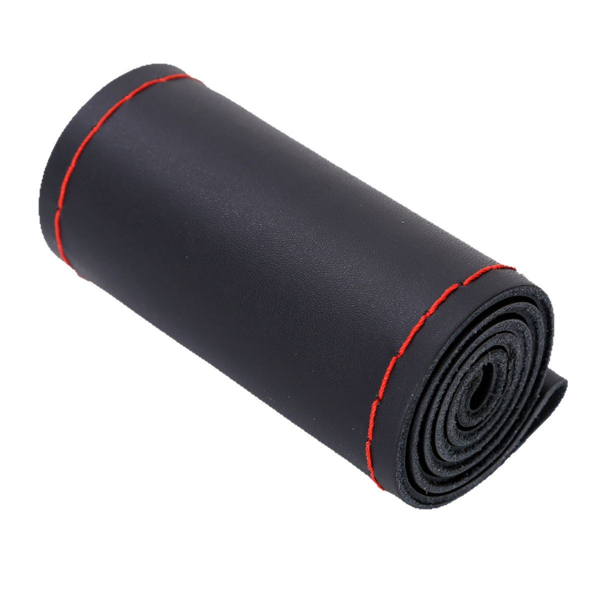 Fabricante de cubierta de volante de automóvil de fibra al por mayor de cuatro estaciones, cubierta de mango cosida a mano, nueva cubierta de cuero antideslizante y cómoda