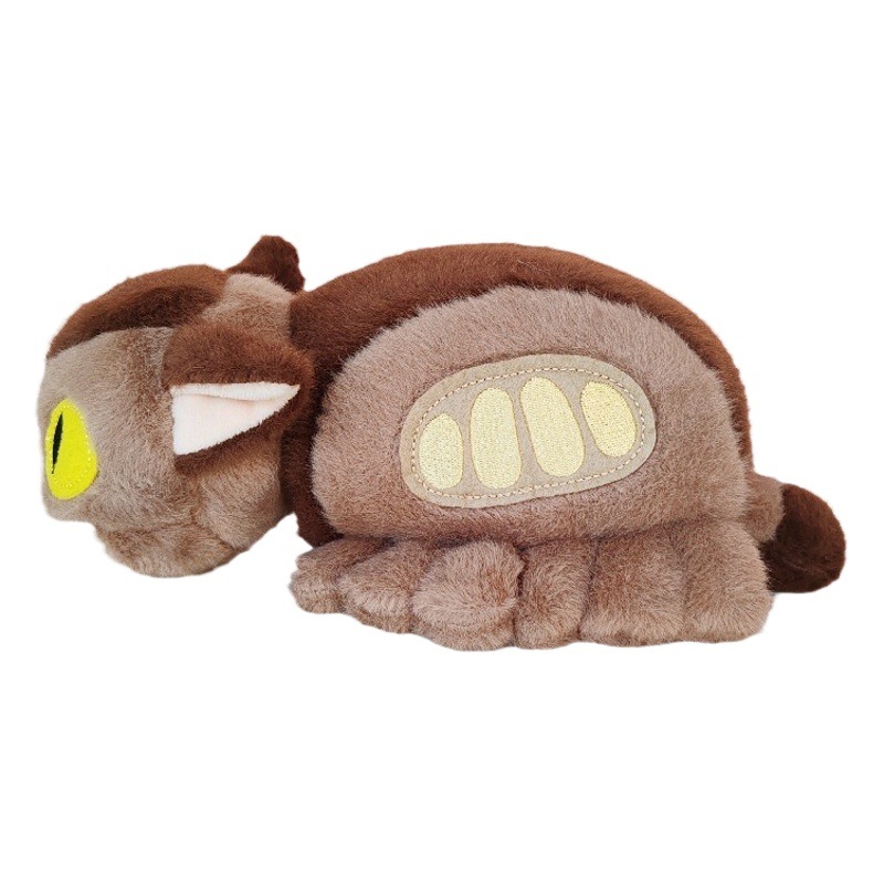 Dibujos animados lindo Totoro muñeca de peluche de juguete gato autobús niños muñeca garra máquina muñeca regalo de cumpleaños al por mayor