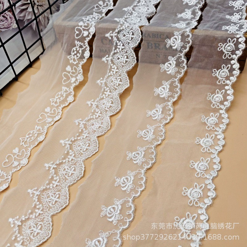 Accessory, with embroidery, Lolita style, DIY