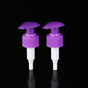 28410 Stripesd Lotion Pump Manufacturer Customized Lace Loop Pump Head Shampoo Shower Gel Lotion Hydraulic Pump