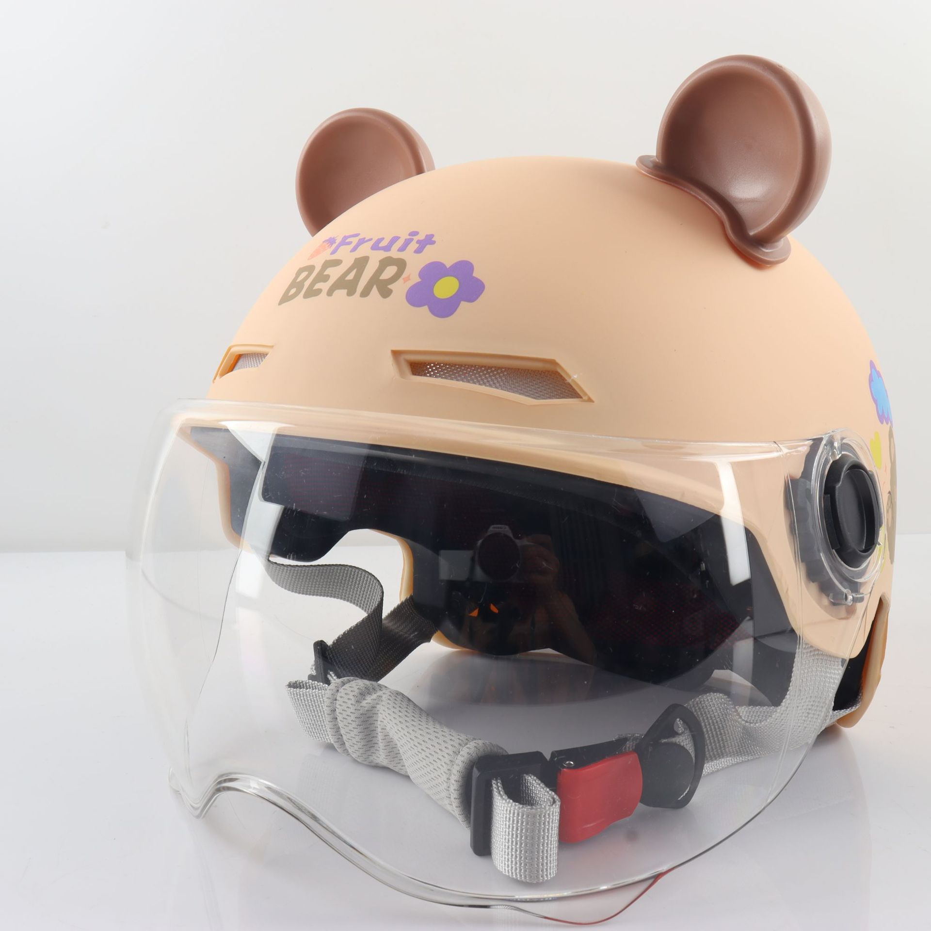 3C Certified Helmet New National Standard Parent-Child Helmet Mother-Child Electric Vehicle Summer Cute Motorcycle Helmet for Men, Women and Children