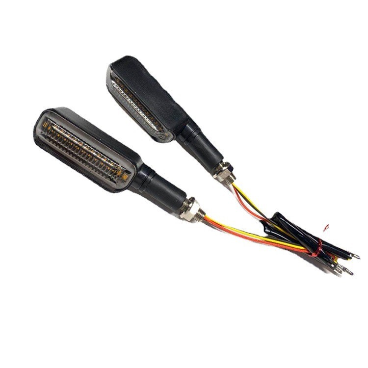 Pantorrilla U1 NIS coche eléctrico modificado 12V flujo de agua luz M + M1 scooter accesorios LED luz vuelta