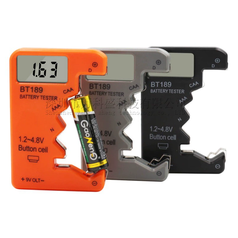 ЖК-дисплей тестер батареи детектор емкости батареи BT-189 цифровой дисплей измерение напряжения батареи