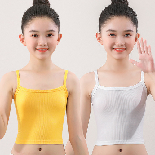 Development period small camisole Korean style girl underwear 12-16 years old adolescent girls junior high school and high school students