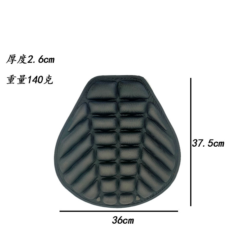 In-Stock Harley 883 Non-Inflatable Foam Material Sun-Proof Motorcycle Seat Cushion 3D Shock-Absorbing Anti-Slip Accessories Amazon