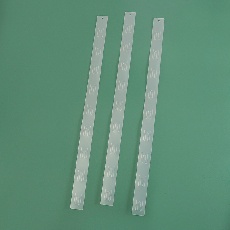 Brand New Environmentally Friendly Material Plastic Hook Strip Production Advertising Promotion Supermarket Hanging Strip Manufacturer Supply Transparent Hanging Strip
