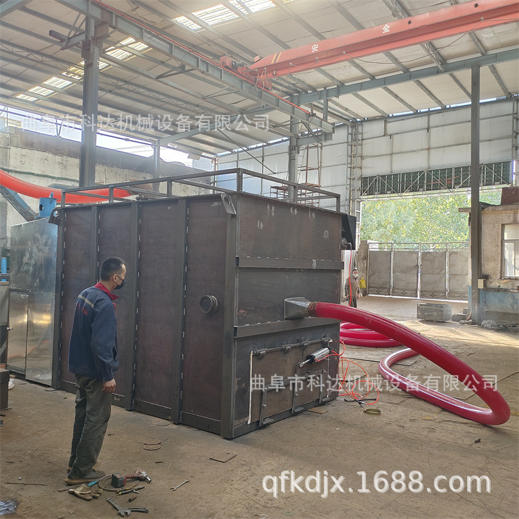 4.2米平板车厢粉煤灰气力吸灰机XWZF 成都散灰真空抽料机