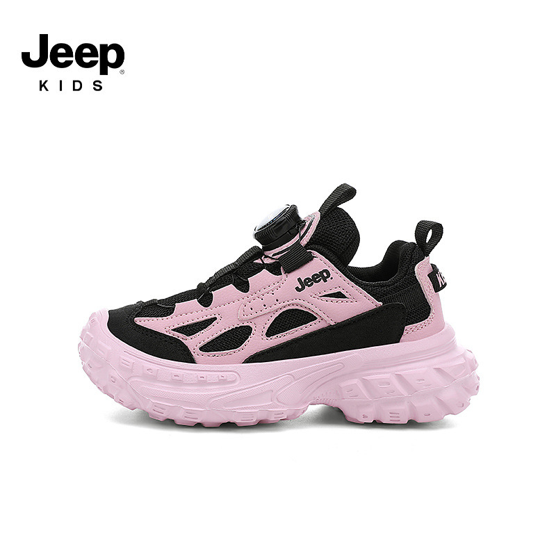 jeep儿童鞋秋季新款eva轻底男童运动鞋女童老爹鞋中大童休闲跑步|undefined