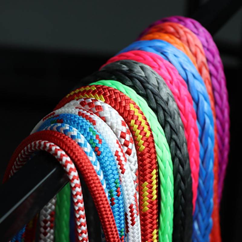 超高分子量聚乙烯绳UHMWPE绳超强力防割耐磨抗老化耐酸碱抗紫外线