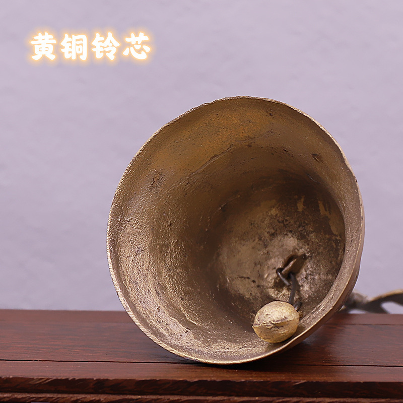 仏具用品、タントラ大型仏具、仏鐘、銅鐘、古風道鐘、手鐘、金剛鐘、杵、三清鐘、仏鐘|undefined