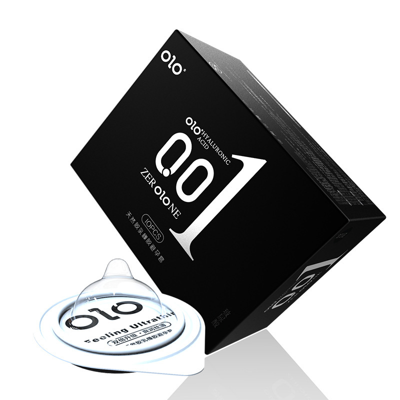 olo hyaluronic acid condom male god goddess ice fire Kamaro bead red thin condom 3 men only contains adult products