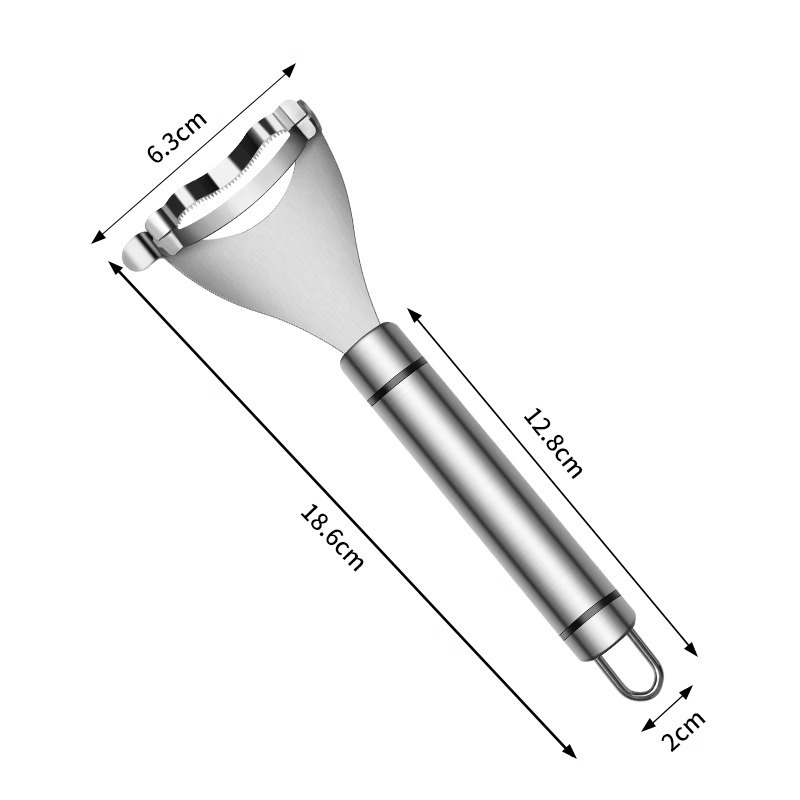 Peeling de maíz de acero inoxidable casero pulsador de maíz raspador de maíz raspador de maíz 1102 sin