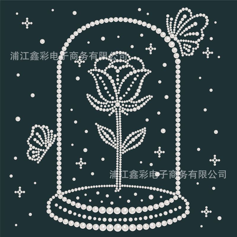 卸売り真珠画diy材料包創意手作り立体花火蝶解凍家庭芸術装飾画|undefined